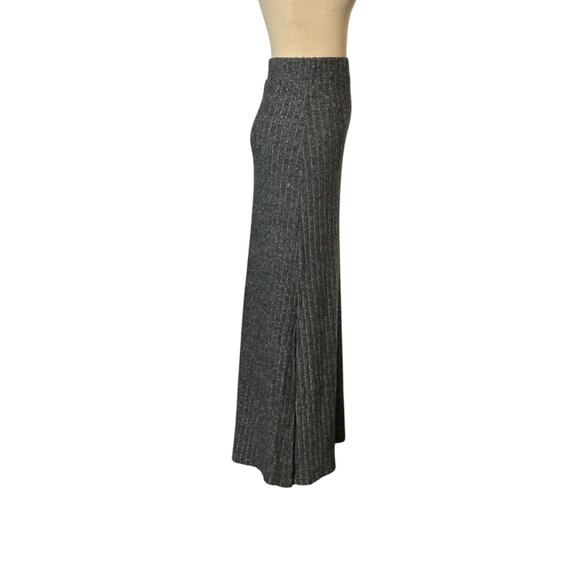 Shein gray knit maxi pencil pull on skirt size 2 - Picture 10 of 15
